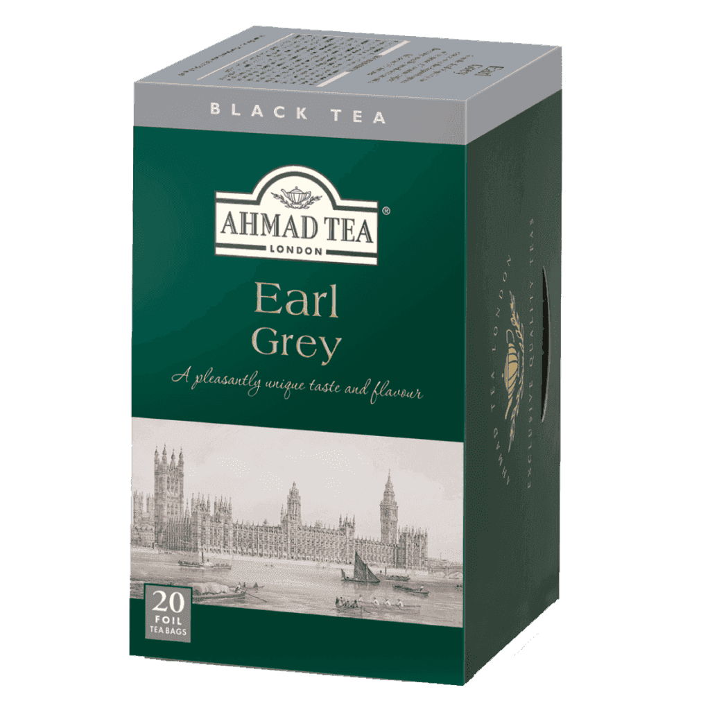 Earl Grey Tea | 20 Foil Teabags | Ahmad Tea