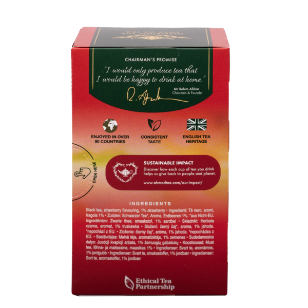 Ahmad Tea Black Fruit Teas_Strawberry Sensation_2024 new packshot_Back
