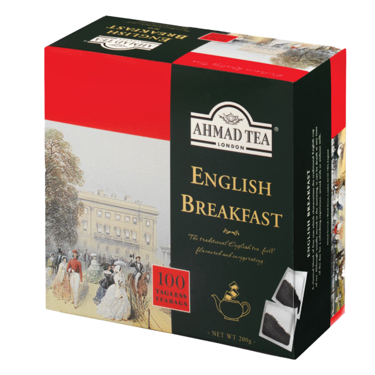 Ahmad Tea English Breakfast Tea (100 Teabags - Tagless)