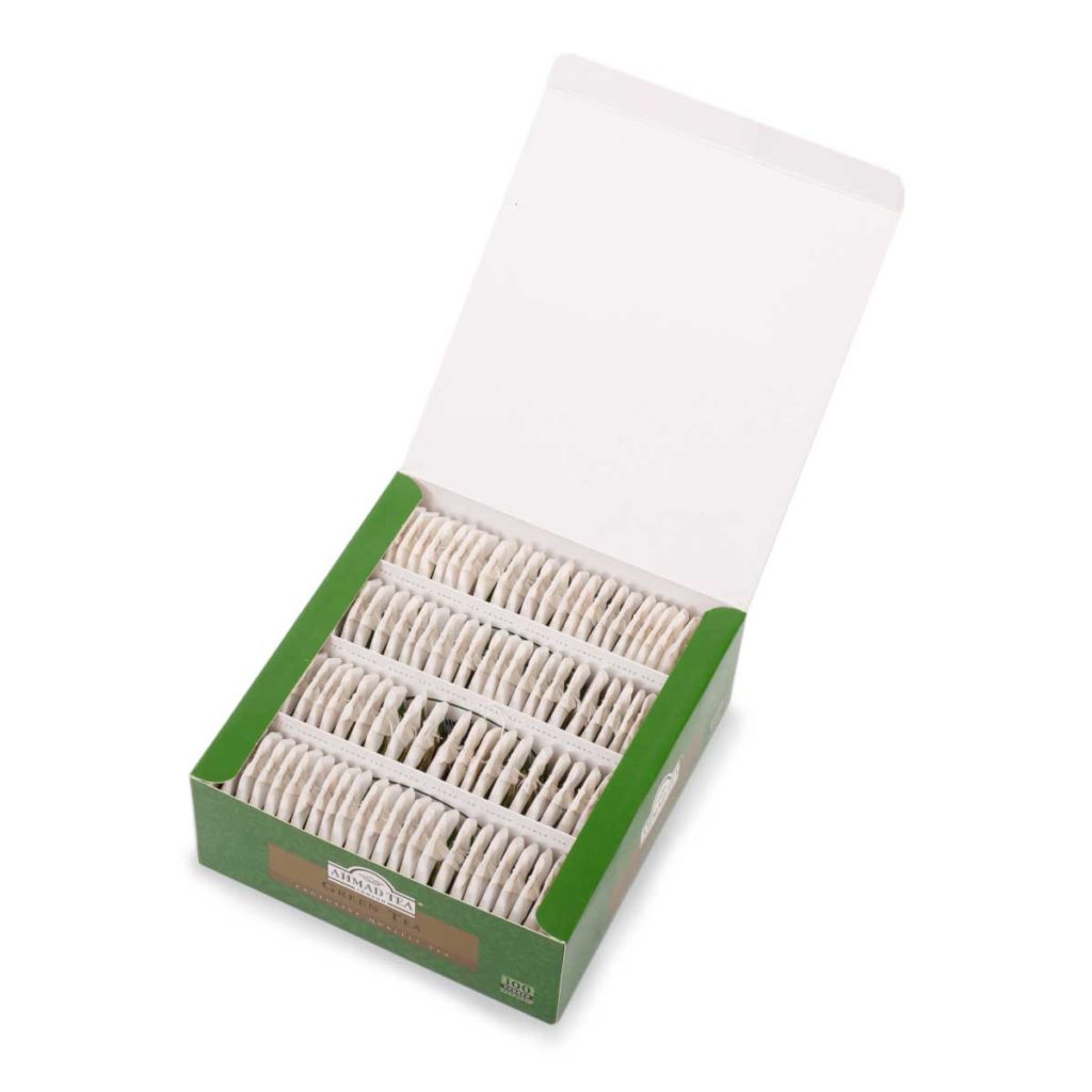Ahmad Tea Green Tea (100 Teabags - Tagged)